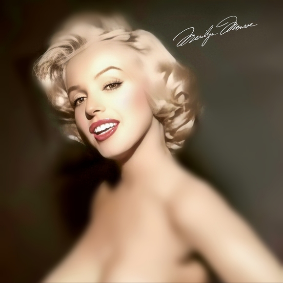 Marilyn Monroe Sexy Risqué Poster 16x20 Framed Diamond Dusted - Picture 3 of 3